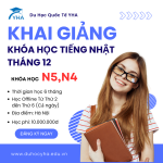 Khai Giảng Khóa Học Tiếng Nhật